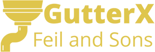 GutterX / Feil and Sons Logo