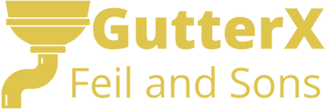 GutterX / Feil and Sons Logo